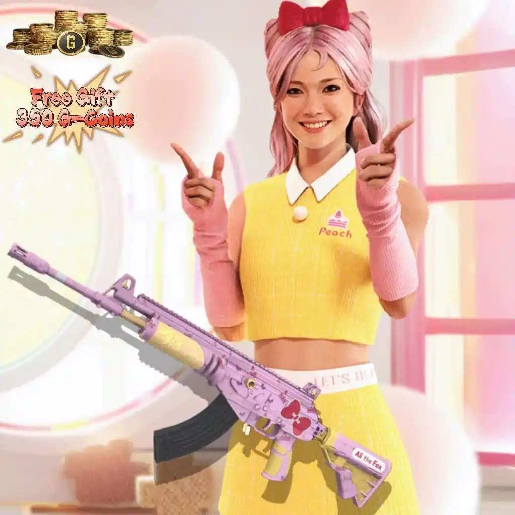 PUBG Skin Ali The Fox Peach Set